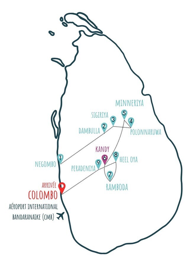 Itinéraire du circuit